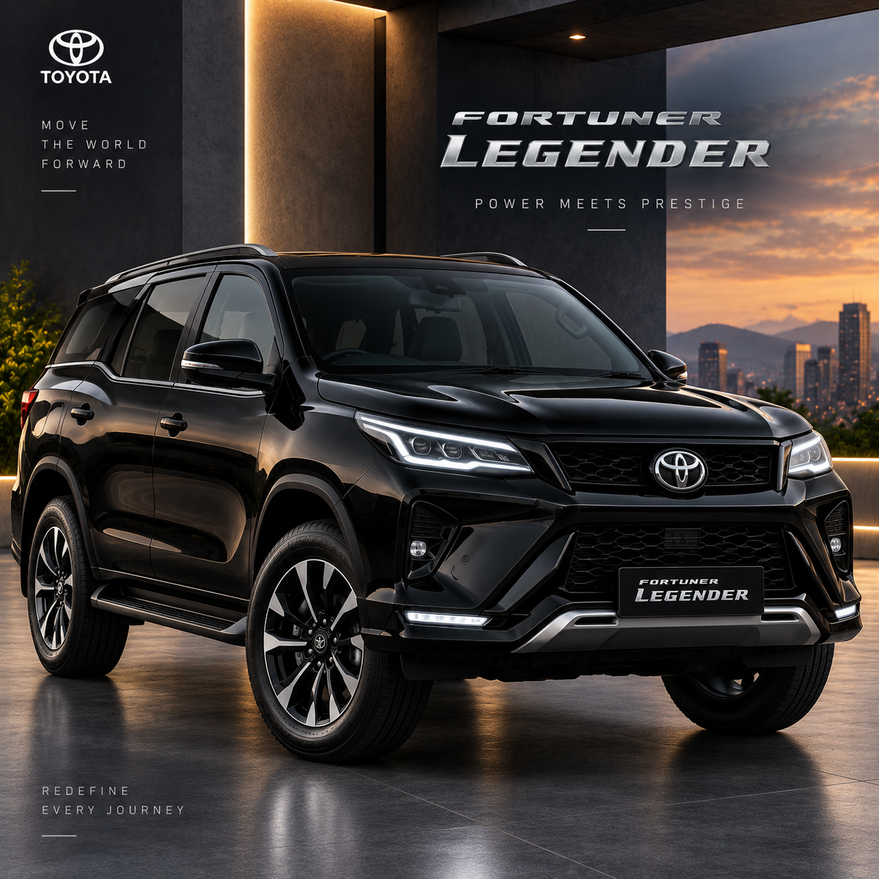 Fortuner Legender Black